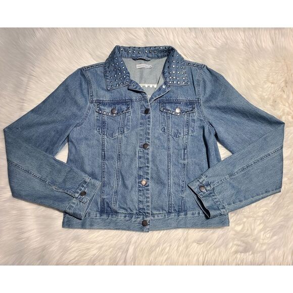 Samantha Sipos|You Are My Moon Denim Jacket, MEDIUM - Picture 6 of 14